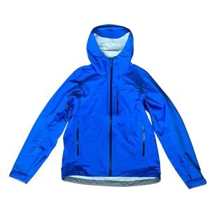 Patagonia H2No NEW Men’s Rain Shell Hooded Waterproof Jacket Blue Size M